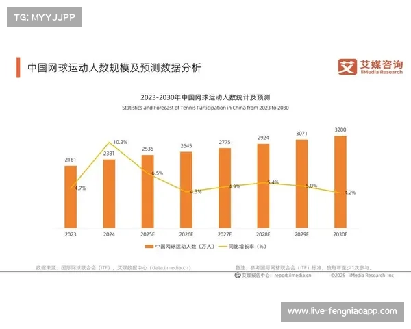 健康生活趋势促网球人口增长，品牌加速布局